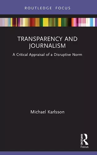 Transparency and Journalism cover
