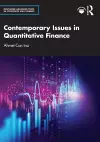 Contemporary Issues in Quantitative Finance cover