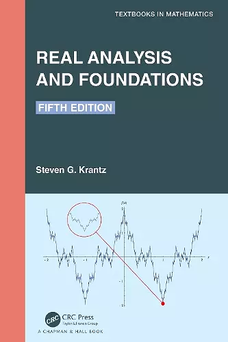 Real Analysis and Foundations cover