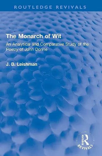 The Monarch of Wit cover