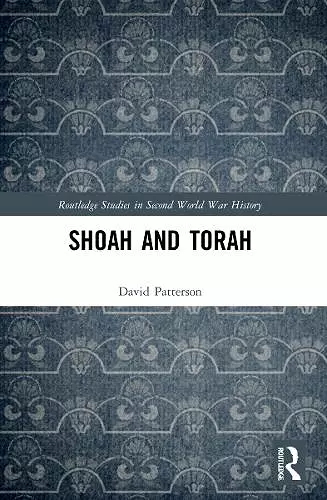 Shoah and Torah cover