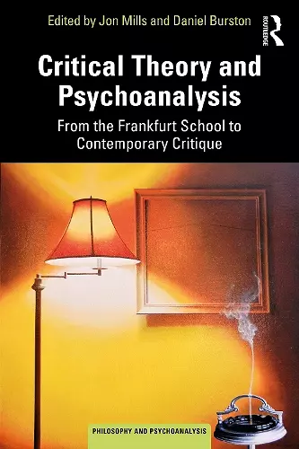 Critical Theory and Psychoanalysis cover