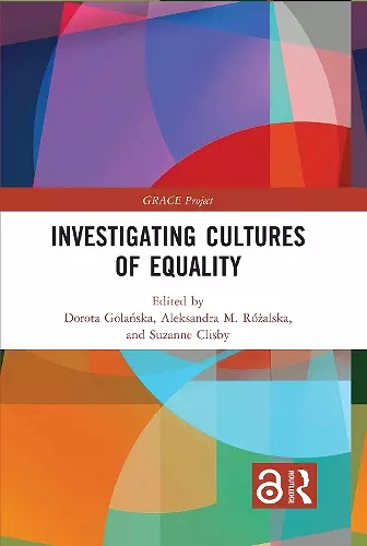 Investigating Cultures of Equality cover