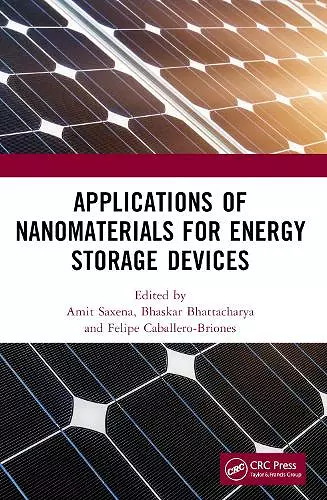 Applications of Nanomaterials for Energy Storage Devices cover