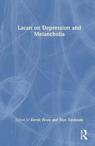 Lacan on Depression and Melancholia cover