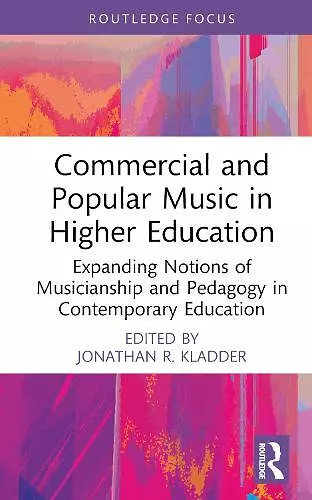 Commercial and Popular Music in Higher Education cover