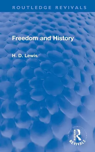 Freedom and History cover