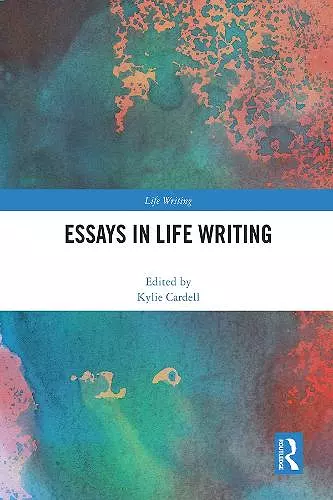 Essays in Life Writing cover