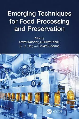 Emerging Techniques for Food Processing and Preservation cover