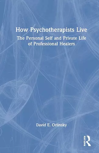 How Psychotherapists Live cover