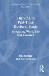 Thriving in Part-Time Doctoral Study cover
