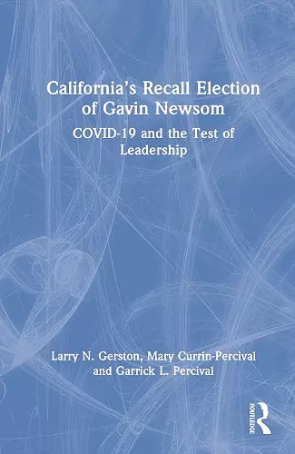 California’s Recall Election of Gavin Newsom cover