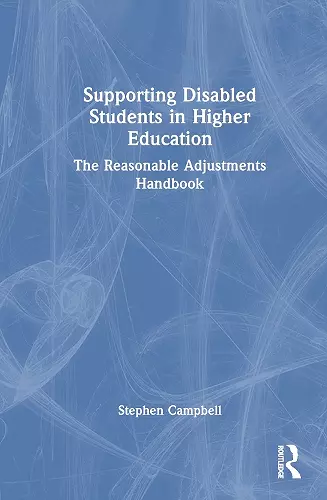 Supporting Disabled Students in Higher Education cover