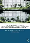 Critical Questions in Sustainability and Hospitality cover