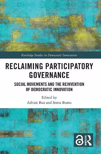 Reclaiming Participatory Governance cover