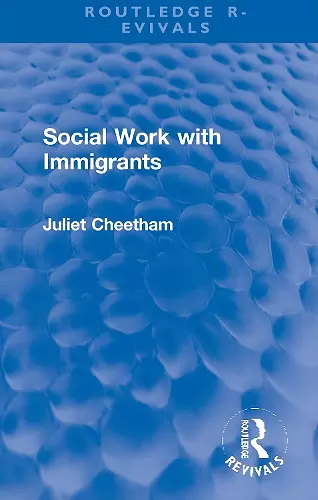 Social Work with Immigrants cover