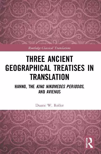 Three Ancient Geographical Treatises in Translation cover