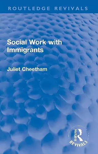 Social Work with Immigrants cover