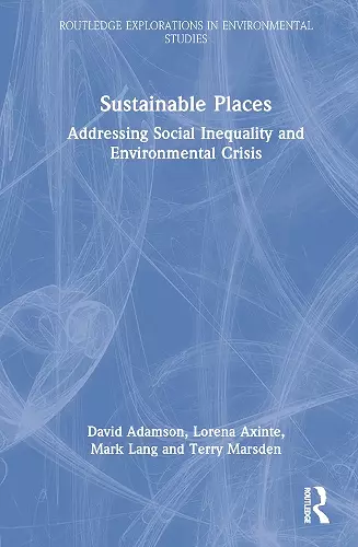 Sustainable Places cover