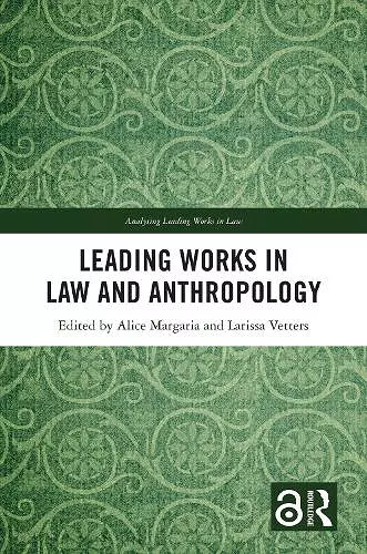 Leading Works in Law and Anthropology cover