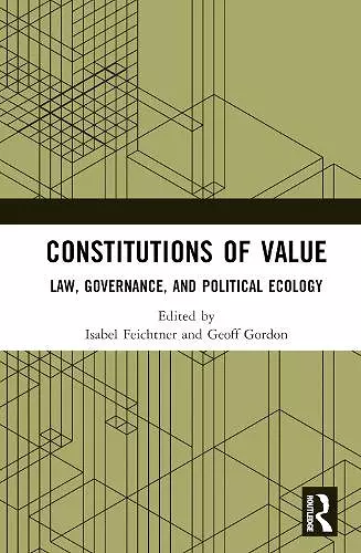 Constitutions of Value cover