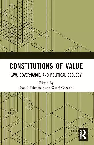 Constitutions of Value cover