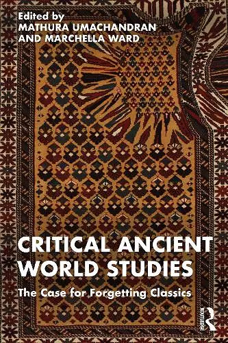 Critical Ancient World Studies cover