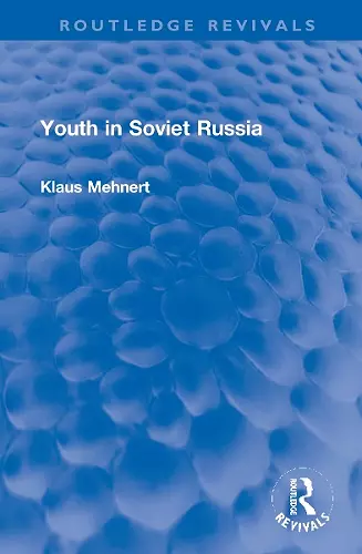 Youth in Soviet Russia cover