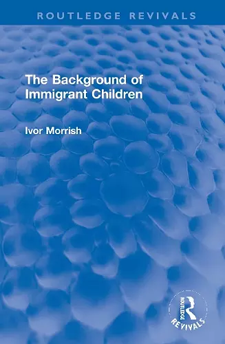 The Background of Immigrant Children cover