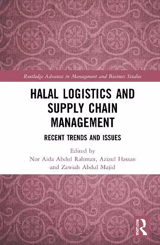 Halal Logistics and Supply Chain Management cover