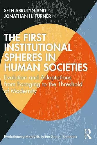 The First Institutional Spheres in Human Societies cover