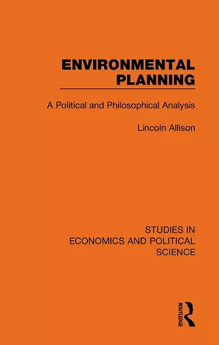 Environmental Planning cover