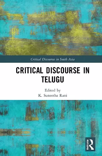 Critical Discourse in Telugu cover