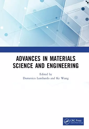 Advances in Materials Science and Engineering cover