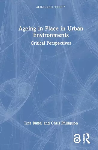 Ageing in Place in Urban Environments cover