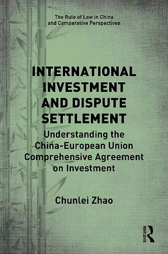 International Investment and Dispute Settlement cover