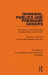 Opinions, Publics and Pressure Groups cover