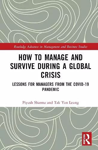 How to Manage and Survive during a Global Crisis cover