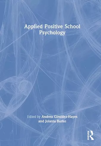 Applied Positive School Psychology cover