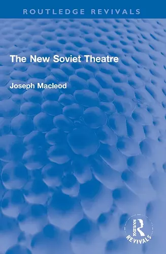 The New Soviet Theatre cover