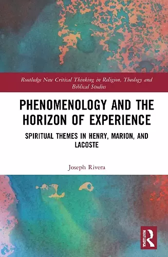 Phenomenology and the Horizon of Experience cover