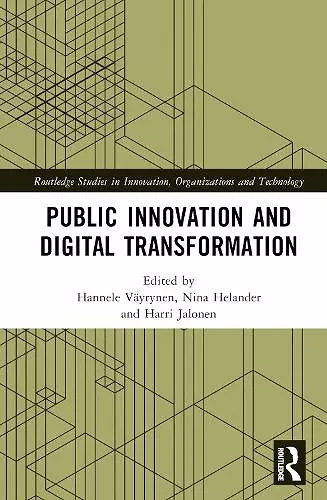 Public Innovation and Digital Transformation cover