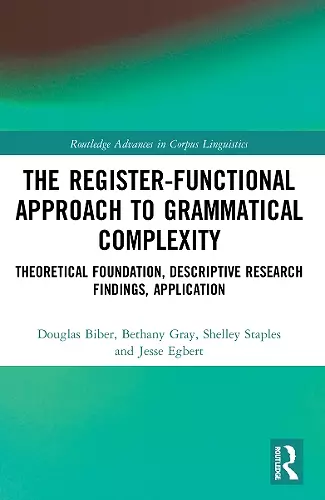 The Register-Functional Approach to Grammatical Complexity cover