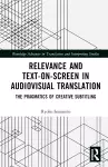 Relevance and Text-on-Screen in Audiovisual Translation cover