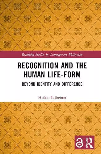 Recognition and the Human Life-Form cover