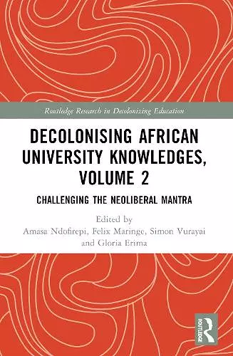 Decolonising African University Knowledges, Volume 2 cover