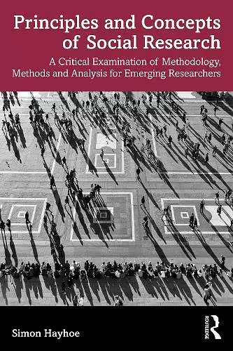 Principles and Concepts of Social Research cover