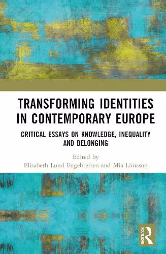 Transforming Identities in Contemporary Europe cover