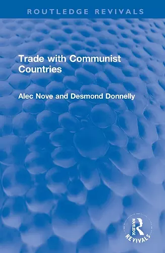 Trade with Communist Countries cover