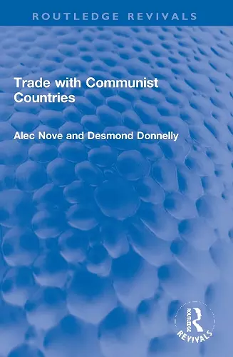 Trade with Communist Countries cover